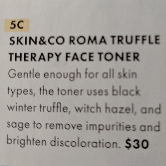NEW Skin & Co Roma Truffle Therapy Face Toner - Picture 6 of 6